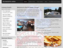 Tablet Screenshot of brickettelounge.com